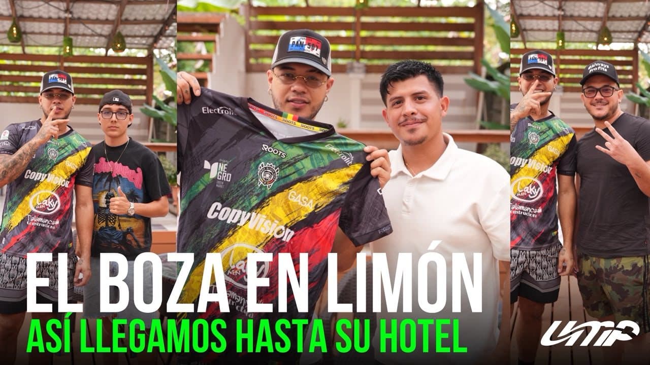 El Boza llega a Limón: así compartimos con el artista panameño en Puerto Viejo